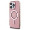 Guess GUHMP16LPFTDTEP iPhone 16 Pro 6.3 różowy/pink hardcase IML Rhinestones MagSafe